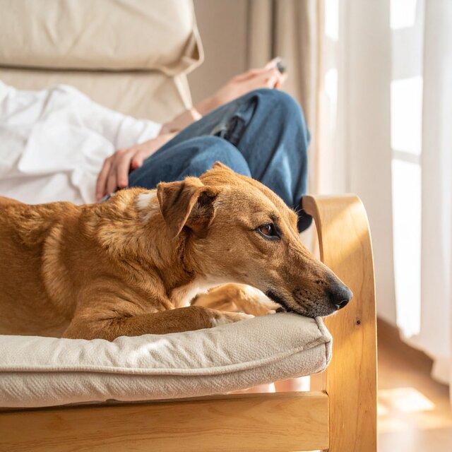 Melodías Nocturnas Lofi Para Perros Dormilones