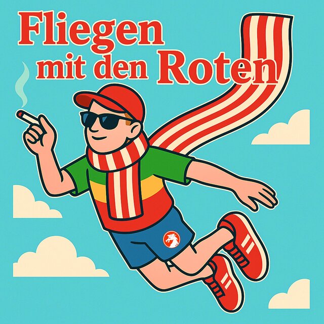 Fliegen mit den Roten