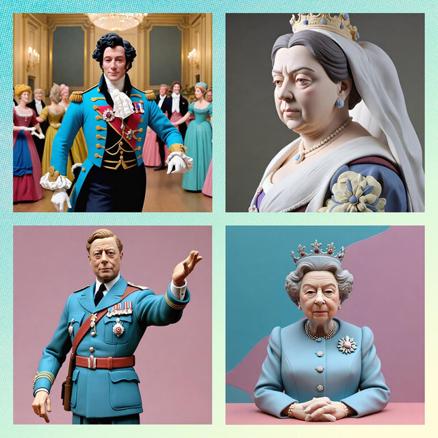 The Kings and Queens of England,Vol. 4