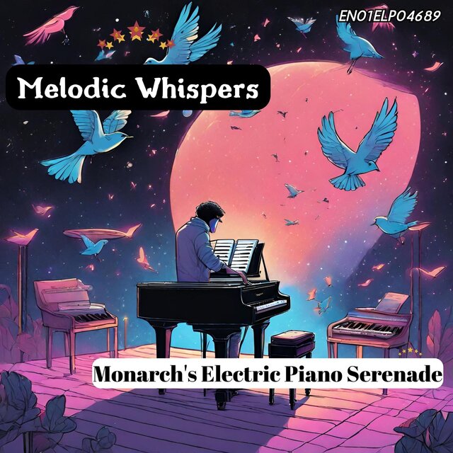Melodic Whispers: Monarch's Electric Piano Serenade