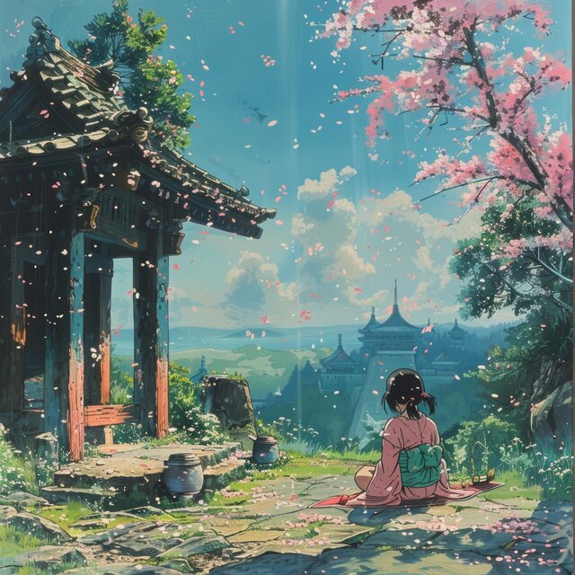 夢幻の神社: 霊魂の秘境への招待