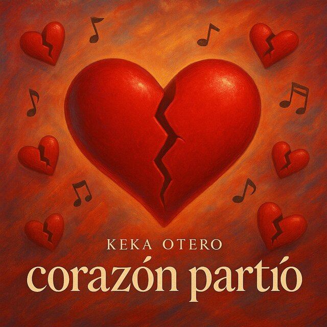 corazón partío