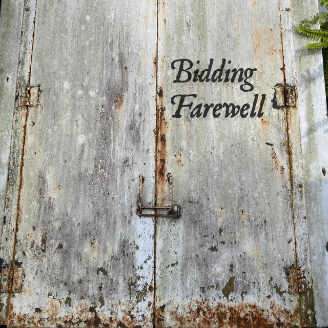 Bidding Farewell(for Frances)
