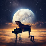 Lunar Lullaby Piano Resonance