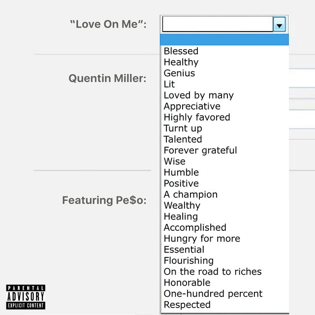 Love On Me. (feat. Pe$o)