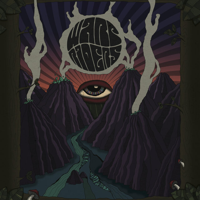 Cover art for album A Tea Party with Demons by Warp Riders