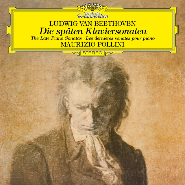 Cover art for album Beethoven: The Late Piano Sonatas Nos. 28-32 by Maurizio Pollini