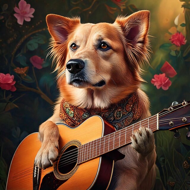 Canine Calm: Soothing Guitar Music for Dogs