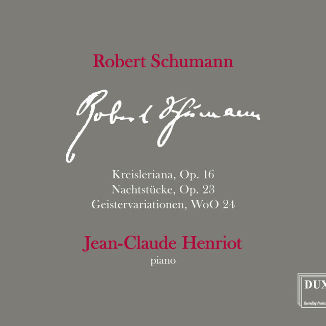 R. Schumann: Kreisleriana, Nachtstücke & Thema mit Variationen 