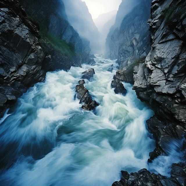 Flujo De Meditación Del Agua: Paisajes Sonoros Serenos