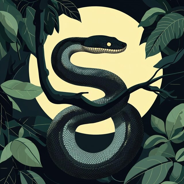 Anaconda Loves to Hold You Tight