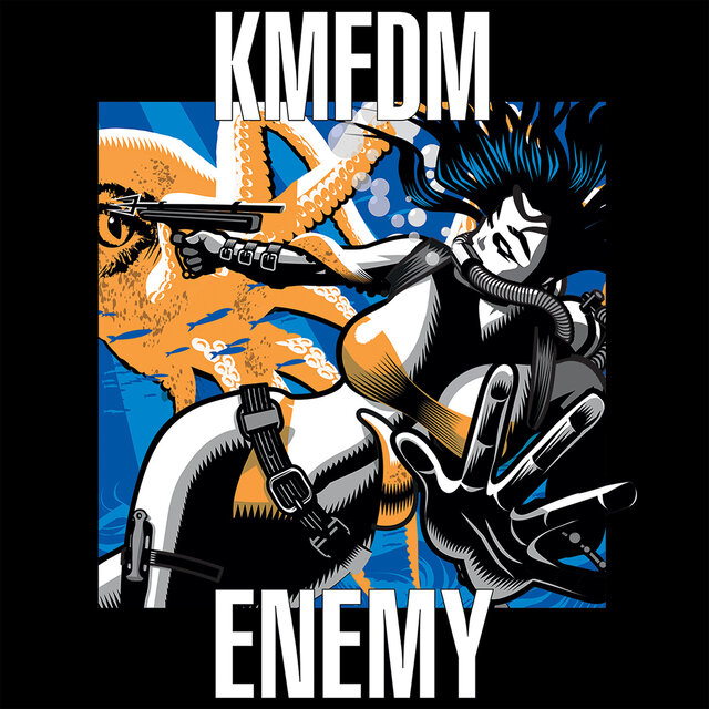 Cover art for album ENEMY by KMFDM