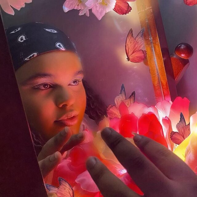 boy in the mirror