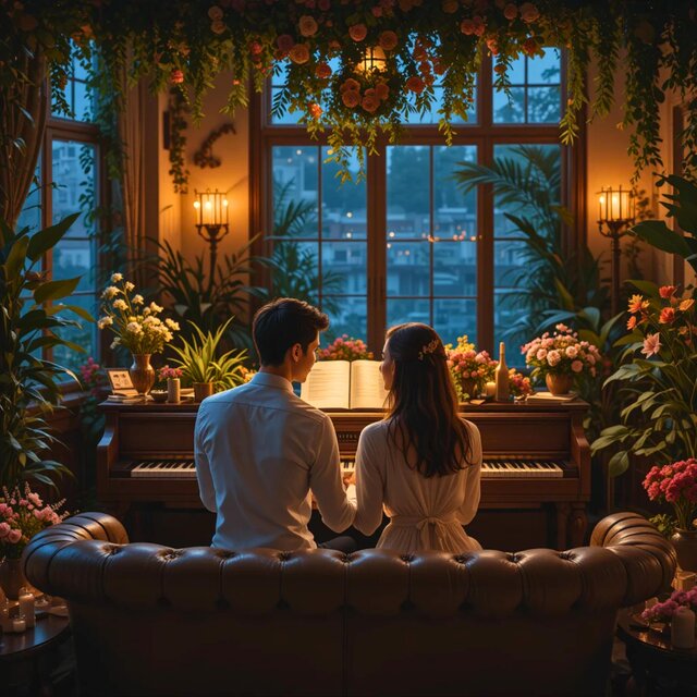 Romantic Piano Melodies: Soothing Music for Couples & Intimate Moments