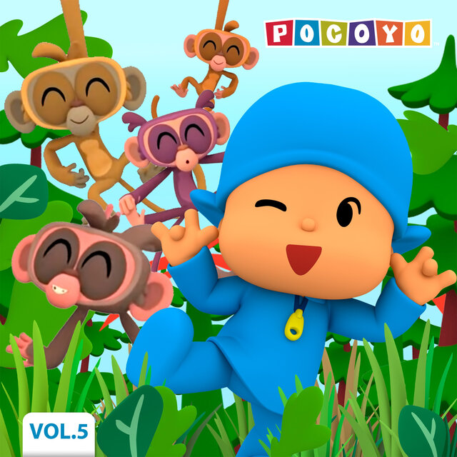 Cinco Monitos y Otras Canciones Infantiles (Vol. 5)