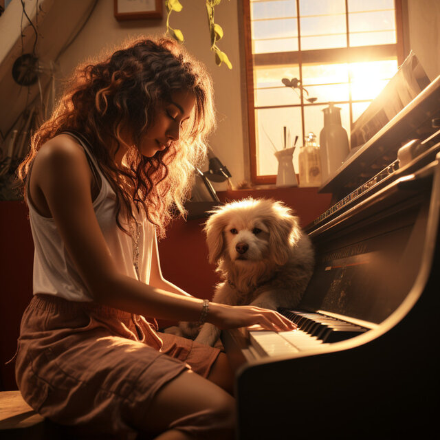 Relajación Con Piano En La Elegancia Lluviosa