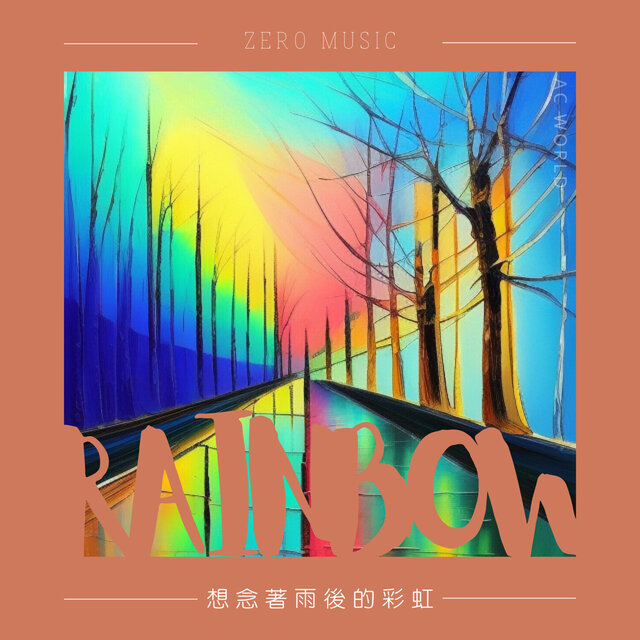 想念著雨後的彩虹
