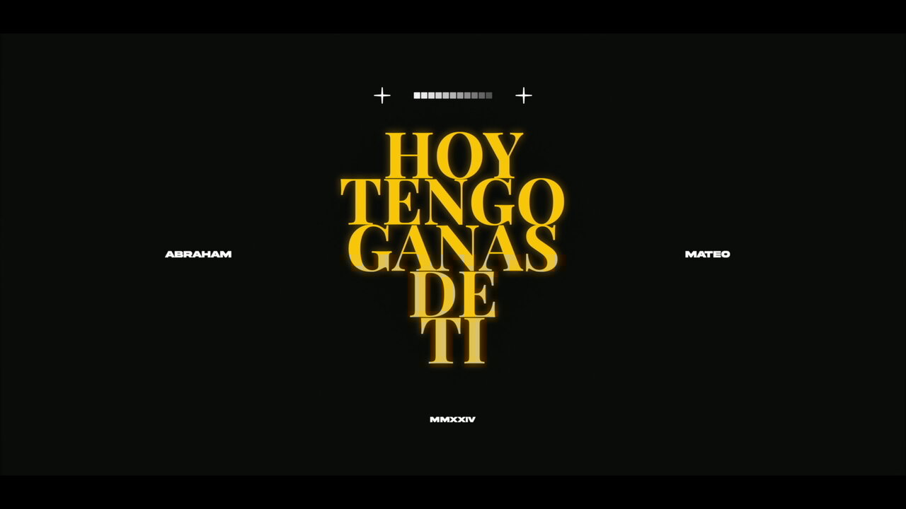 HOY TENGO GANAS DE TI (Official Video)
