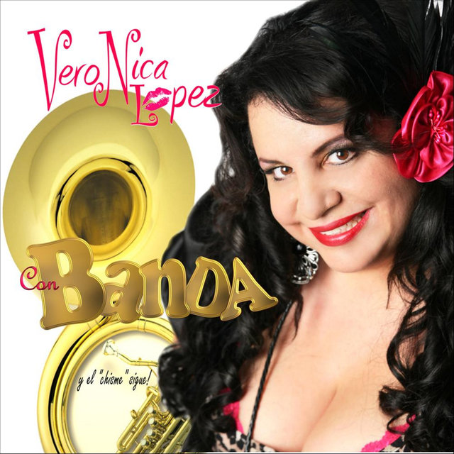 Veronica Lopez con Banda