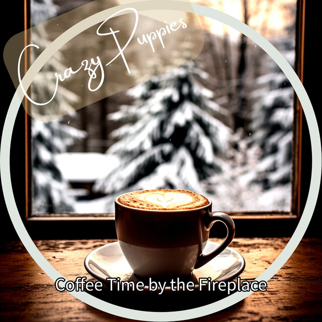 Coffee Time by the Fireplace