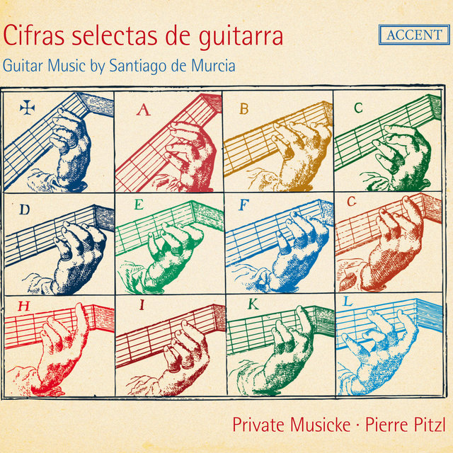 Cifras selectas de guitarra: Guitar Muic by Santiago de Murcia