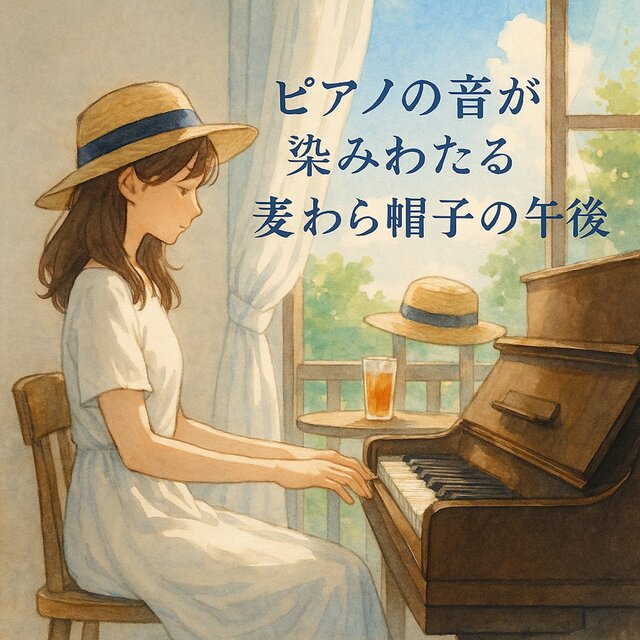 Piano Sounds in a Straw Hat Afternoon