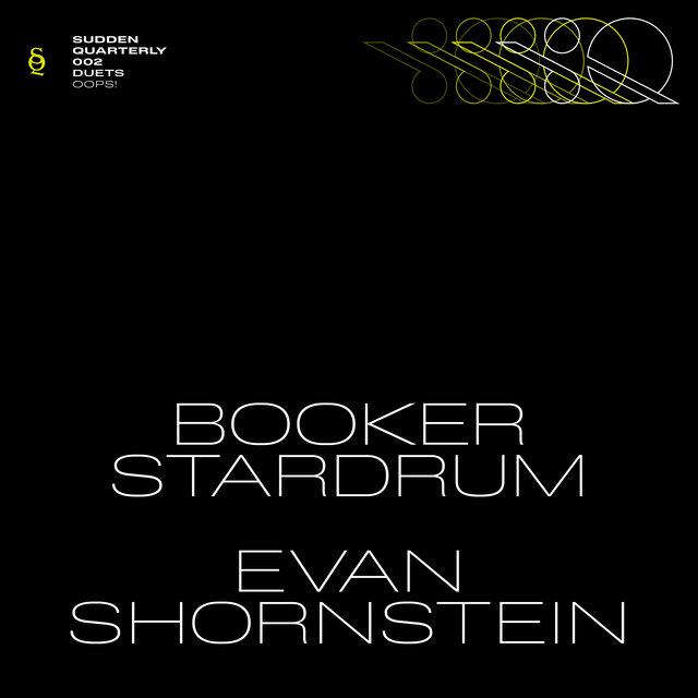 Cover art for album OOPS! by Booker Stardrum, Evan Shornstein