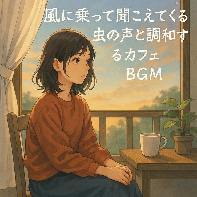 Cafe BGM in Harmony with Insects Singing on the Breeze