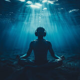 Serene Ocean Thought