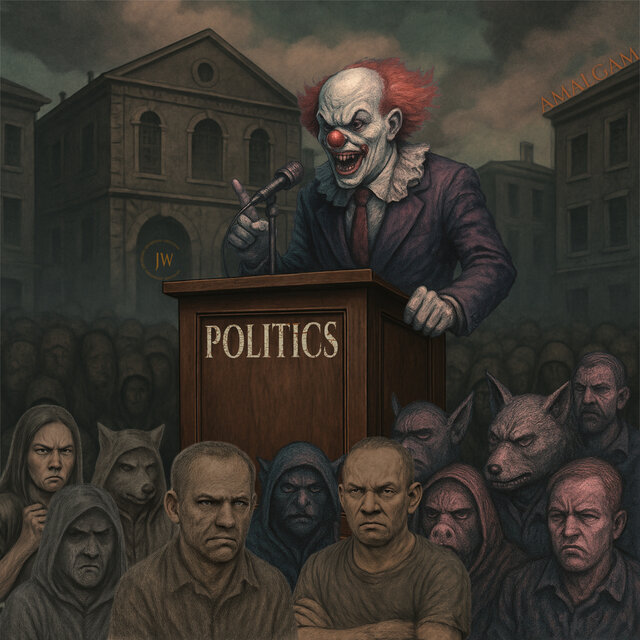Cover art for album Politics by Jody Whitesides