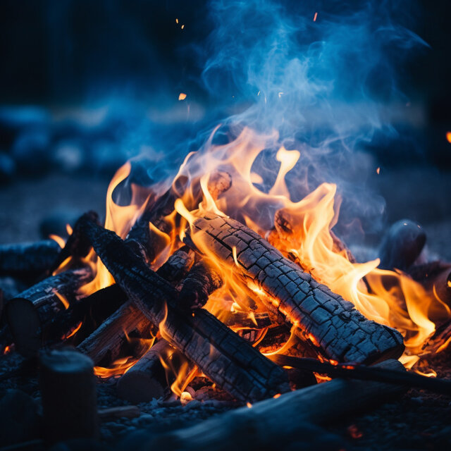 Mystical Firelight: Binaural Chime Soundscapes