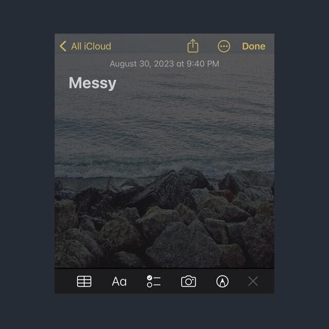 Messy