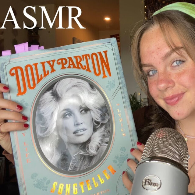 ASMR Reading Dolly Parton Songs to You