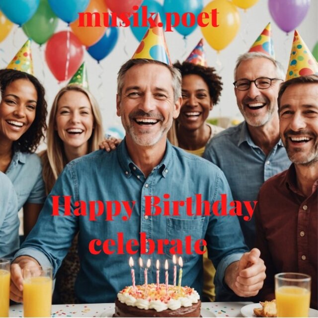 Happy Birthday -Celebrate-