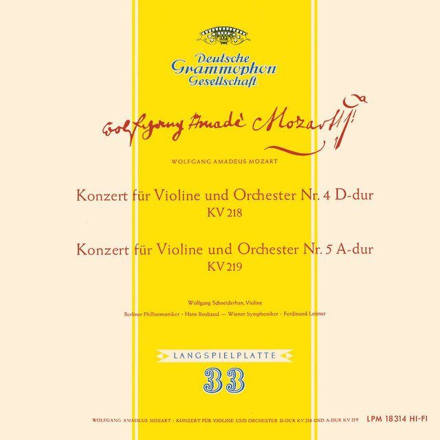 Mozart: Violin Concertos Nos. 4 & 5; Piano Concerto No. 14 (2025 Remastered Version)