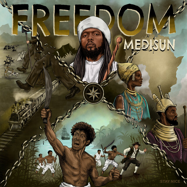 Cover art for album Freedom by MediSun, Stay Nice Music