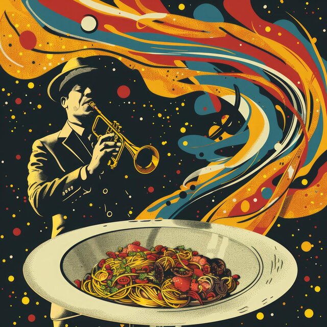 Suoni di Jazz: Esplosioni Gustative su un Piatto