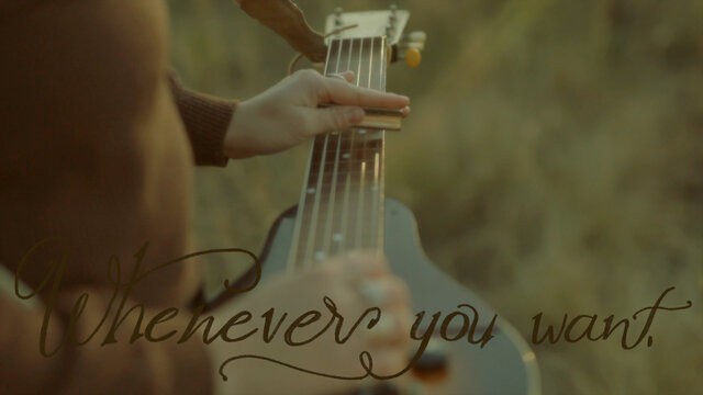 whenever you want (Visualizer)