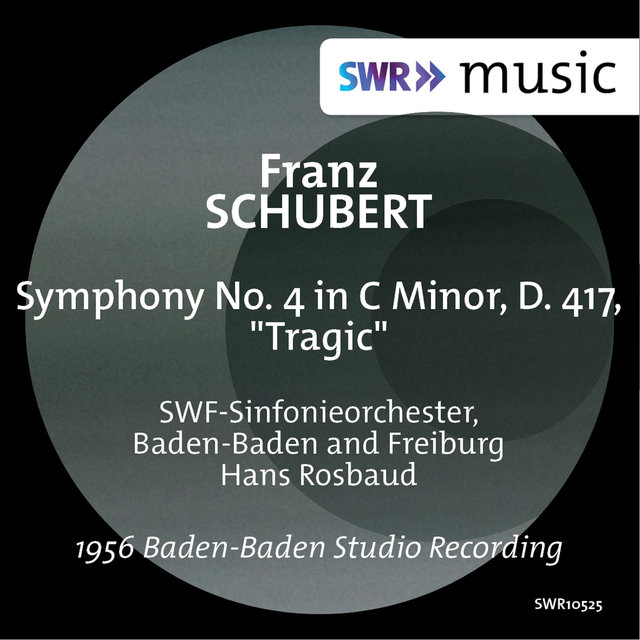 Schubert: Symphony No. 4 in C Minor, D. 417 