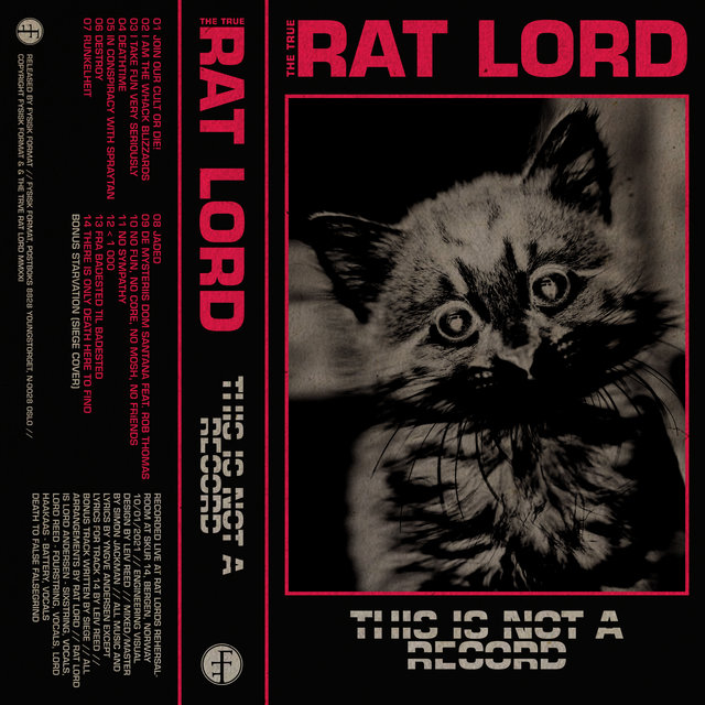 Cover art for album This Is Not a Record by Rat Lord