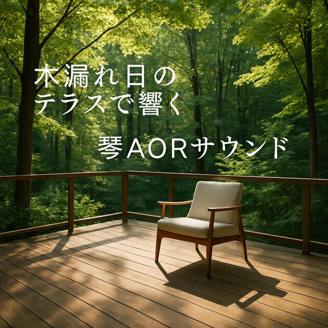 木漏れ日のテラスで響く琴AORサウンド