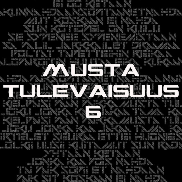 Cover art for album  by Musta Tulevaisuus