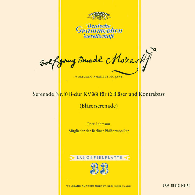 Mozart: Divertimento in D Major, K.251; Serenade No. 10 in B-Flat Major, K.361 'Gran Partita'