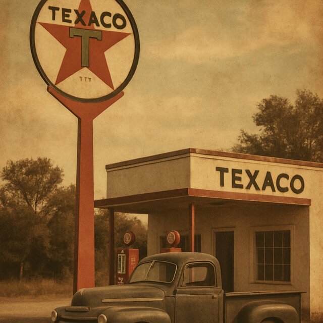 Texaco Sign