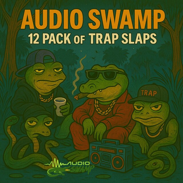Audio Swamp 12 Pack of Trap Slaps