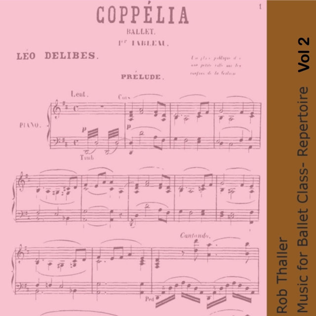 Music for Ballet Class - Repertoire, Vol. 2