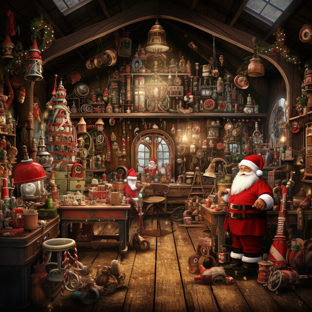 Santa's Workshop: Joyful Christmas Sounds