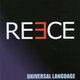 Cover art for album Universal Language by David Reece