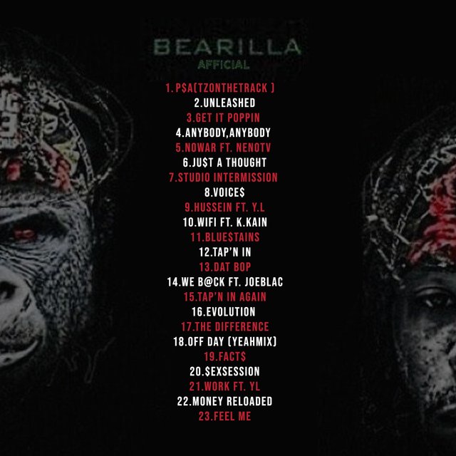 Bearilla Afficial