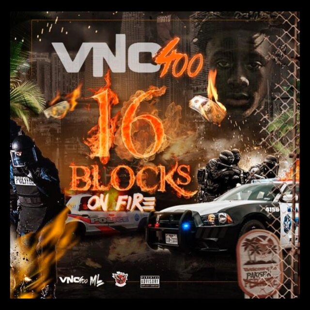 16 Blocks On Fire